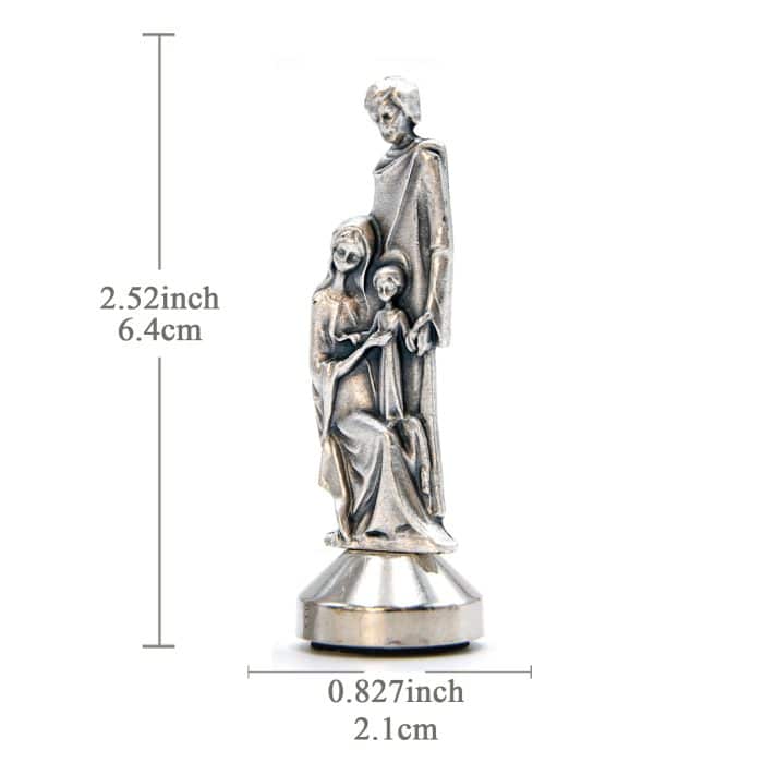 圣家车摆-带底座-6.4cm Catholic religious art