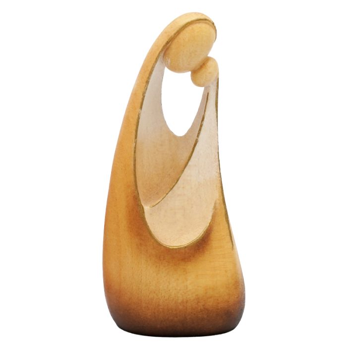 【现货】木雕 圣母抱耶稣9.5厘米 Catholic religious art