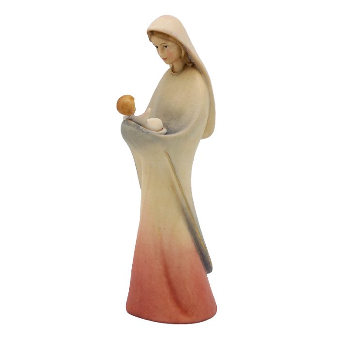 【现货】木雕 圣母抱耶稣12厘米 Catholic religious art