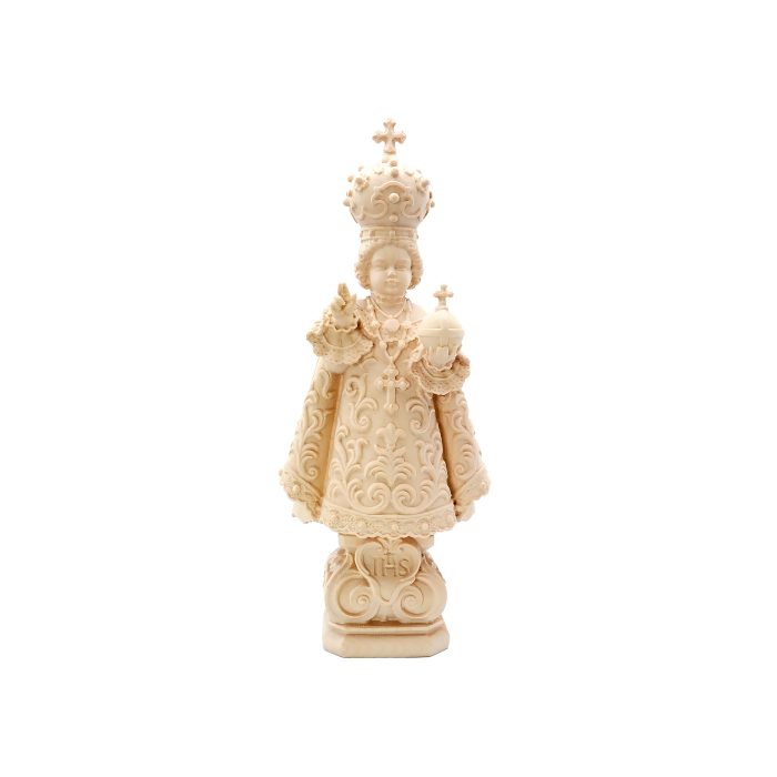 【现货】布拉格圣婴28厘米 原木 Catholic religious art