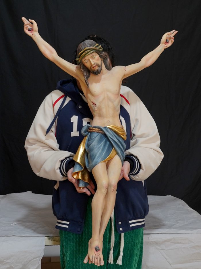 【现货】西耶那基督圣尸90厘米 Catholic religious art