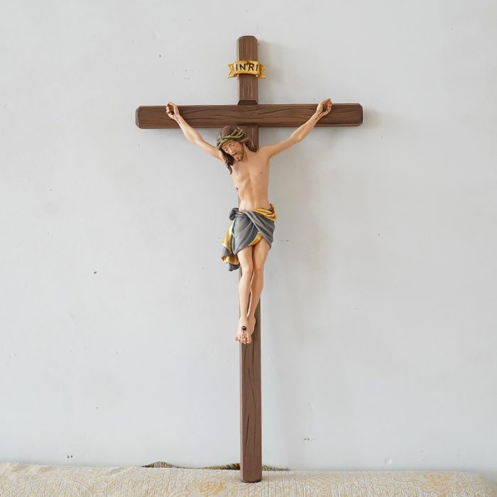 【现货】木雕十字架-挂式-西耶那圣尸 Catholic religious art