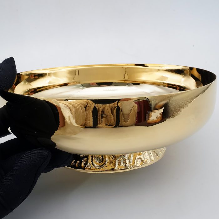【现货】圣体碗 直径16厘米 金色 Catholic religious art