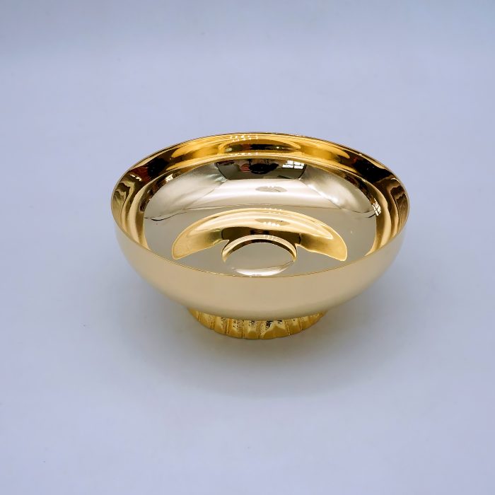 【现货】圣体碗 直径12厘米 金色 Catholic religious art