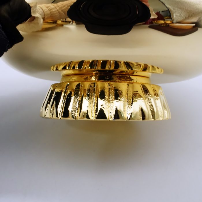 【现货】圣体碗 直径12厘米 金色 Catholic religious art