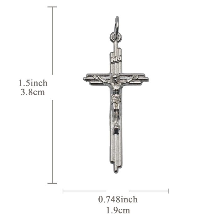 DIY十字架-T款-锌合金-3.8cm Catholic religious art