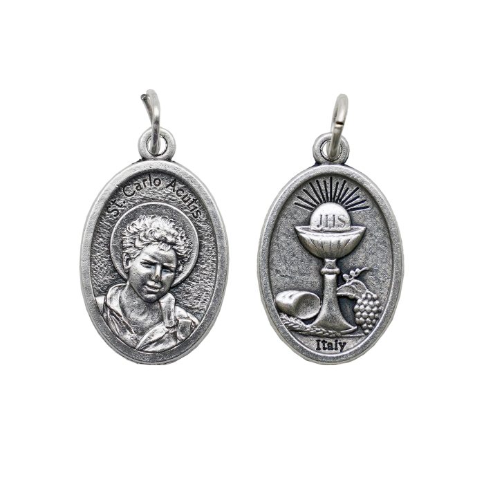 DIY小吊牌-阿库蒂斯+圣体-锌合金-2.2cm Catholic religious art