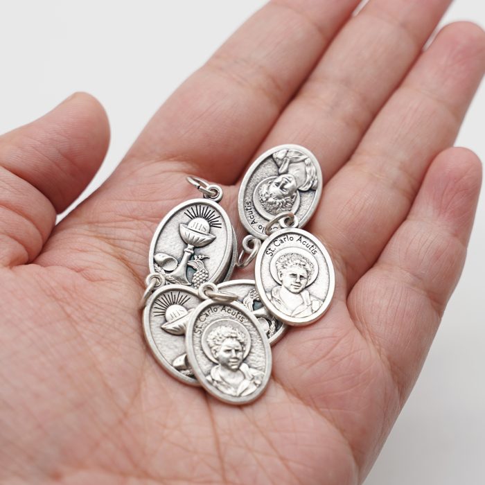 DIY小吊牌-阿库蒂斯+圣体-锌合金-2.2cm Catholic religious art