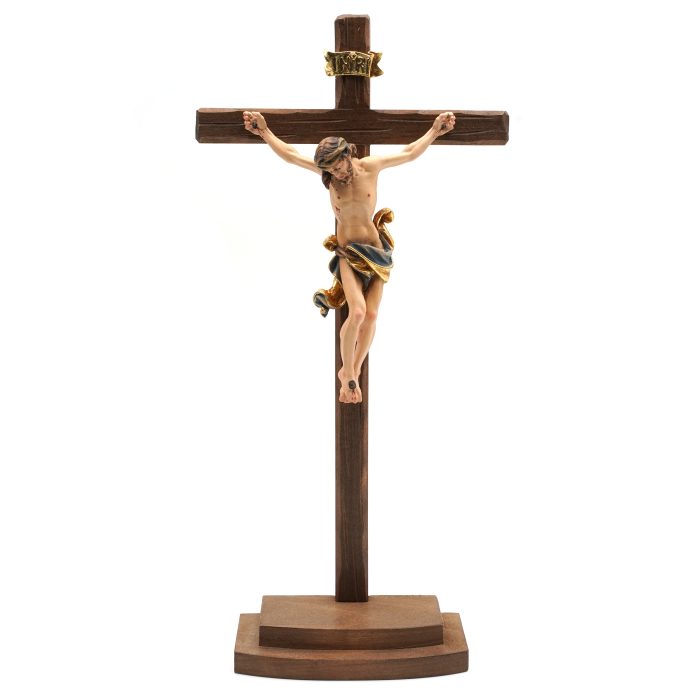 【现货】莱奥纳多十字架（直款）10/23cm Catholic religious art