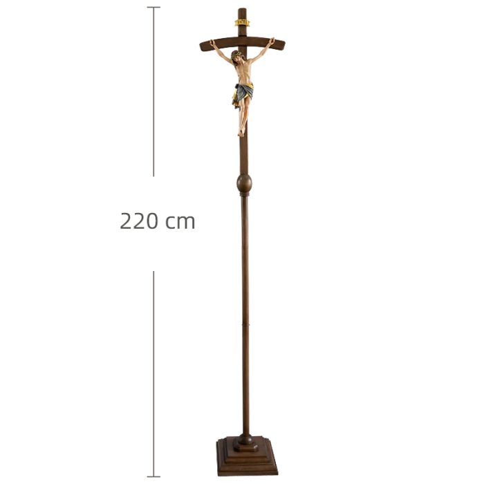 【现货】游行十字架-40/220cm Catholic religious art