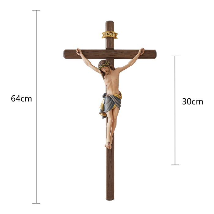 【现货】木雕十字架-挂式-西耶那圣尸 Catholic religious art