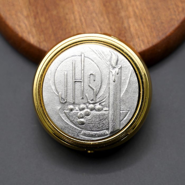 【现货】便携圣体盒- 圣体蜡烛-直径6cm Catholic religious art