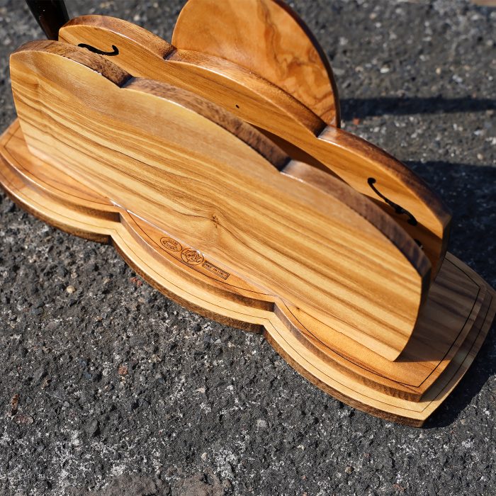 信封托带笔 橄榄木制 银制 11x18cm 笔17cm Catholic religious art