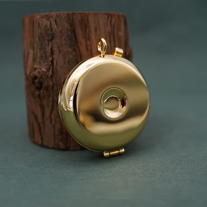 【现货】便携圣体盒-珐琅善牧图案-直径5cm Catholic religious art