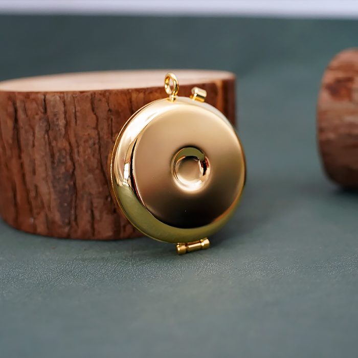 【现货】便携圣体盒-珐琅"试观此人"-直径5cm Catholic religious art