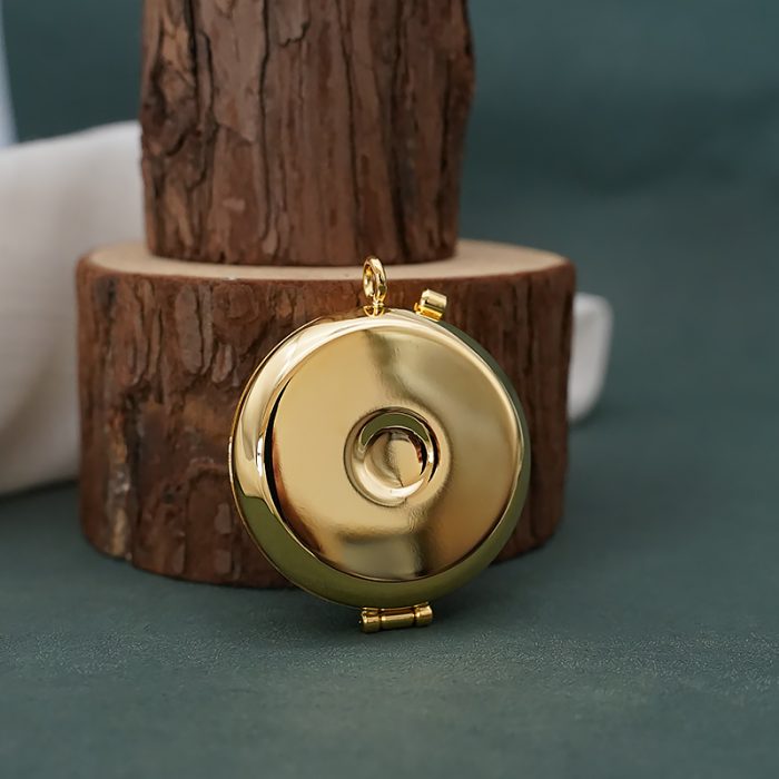 【现货】便携圣体盒- "试观此人"图案-直径5cm Catholic religious art