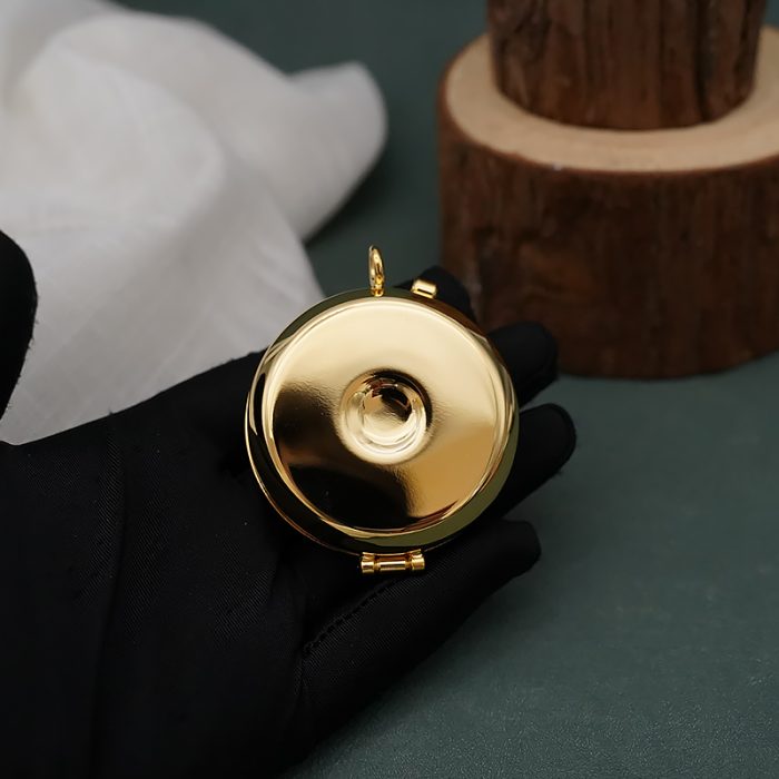 【现货】便携圣体盒- "试观此人"图案-直径5cm Catholic religious art