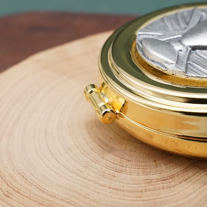 【现货】便携圣体盒-圣爵和平符号-直径5cm Catholic religious art