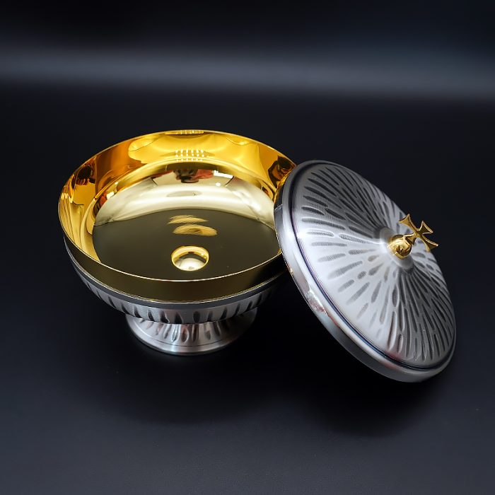 【现货】圣体盒-高12.5cm-直径14cm Catholic religious art