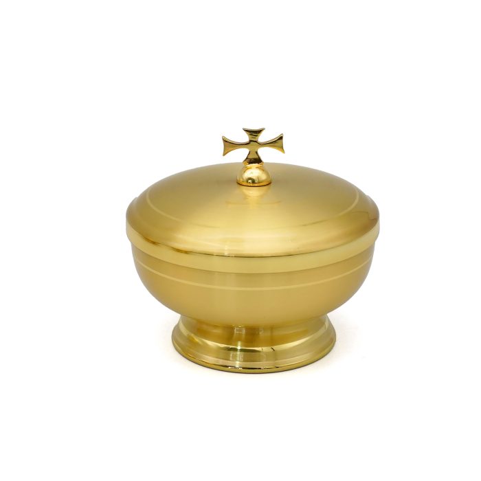 【现货】圣体盒带盖-10厘米直径 Catholic religious art