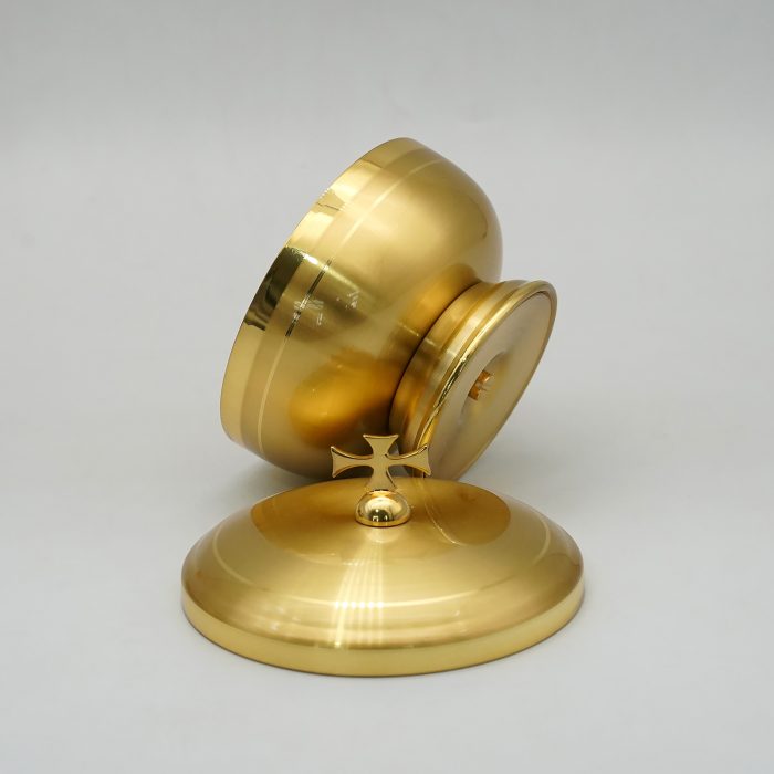 【现货】圣体盒带盖-10厘米直径 Catholic religious art