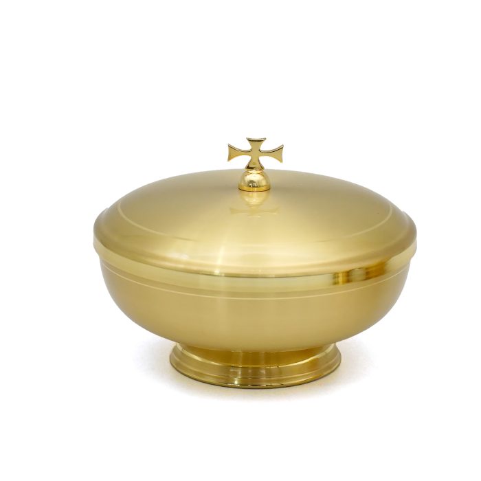 【现货】圣体盒带盖-14厘米直径 Catholic religious art