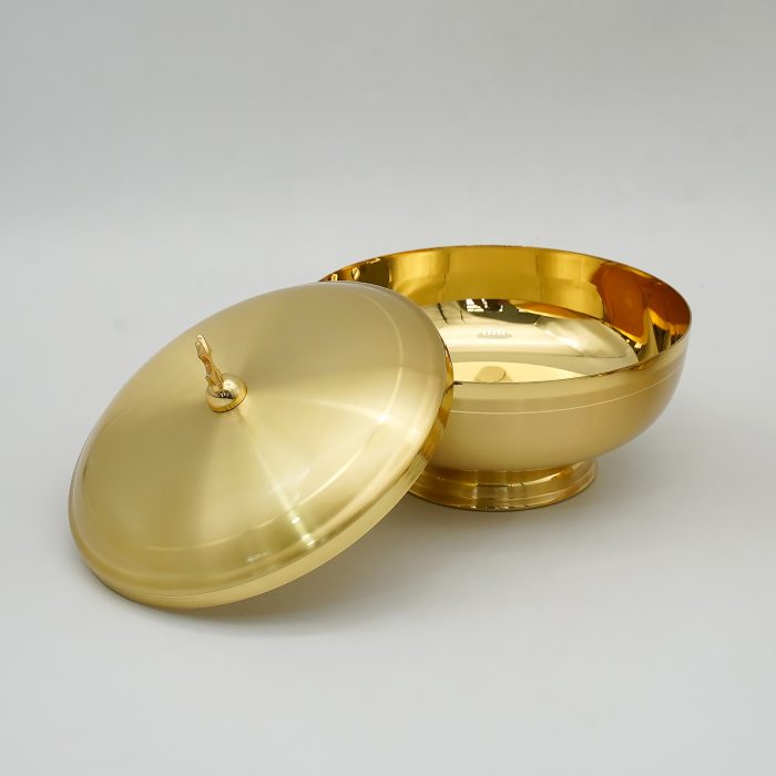 【现货】圣体盒带盖-14厘米直径 Catholic religious art