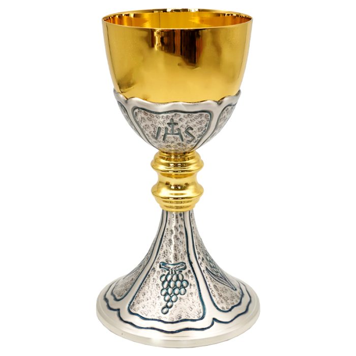 【现货】圣爵-葡标记-錾刻-高21cm-直径12cm Catholic religious art