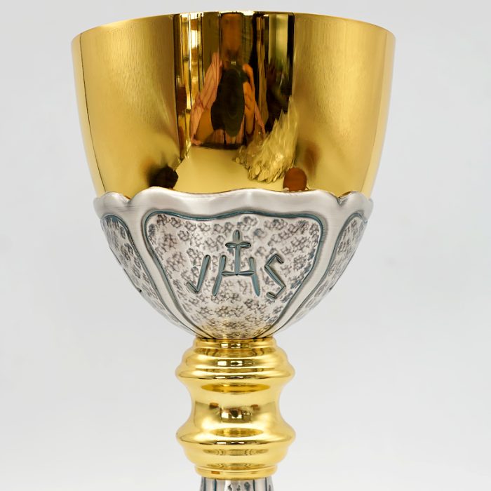 【现货】圣爵-葡标记-錾刻-高21cm-直径12cm Catholic religious art