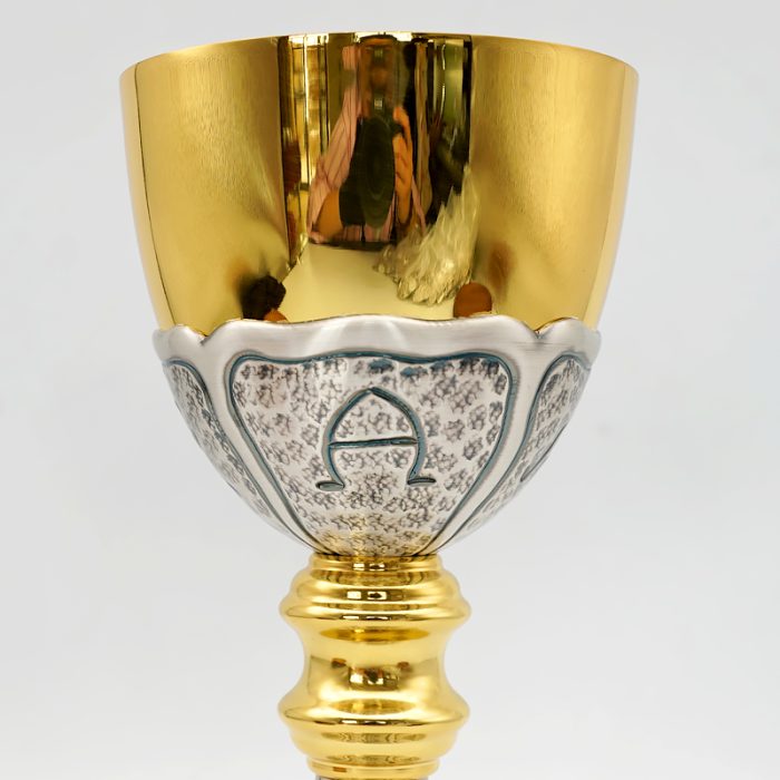 【现货】圣爵-葡标记-錾刻-高21cm-直径12cm Catholic religious art