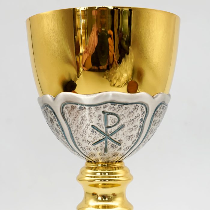 【现货】圣爵-葡标记-錾刻-高21cm-直径12cm Catholic religious art