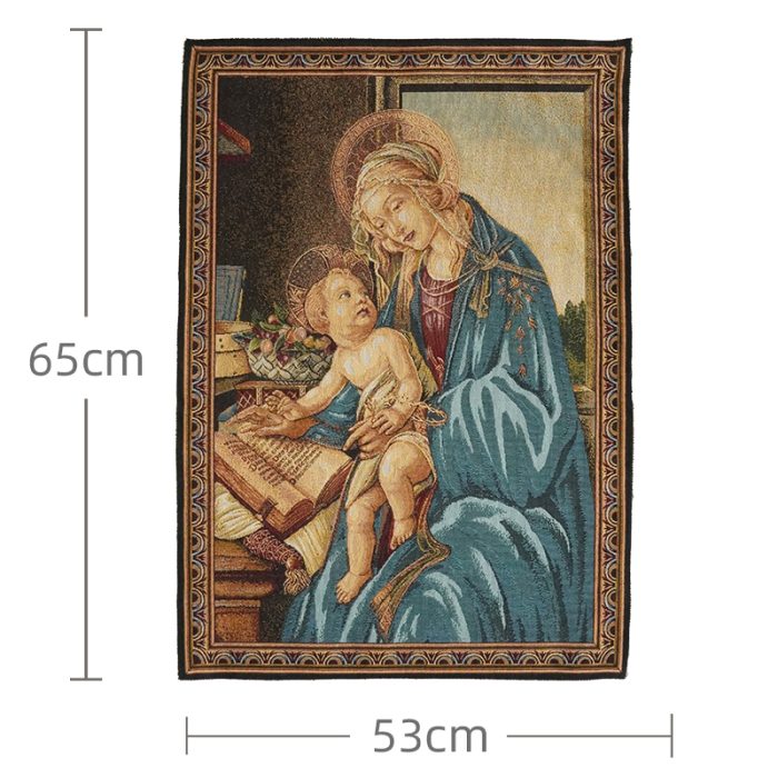 挂毯-2种-大号-不带框-65x53厘米 Catholic religious art