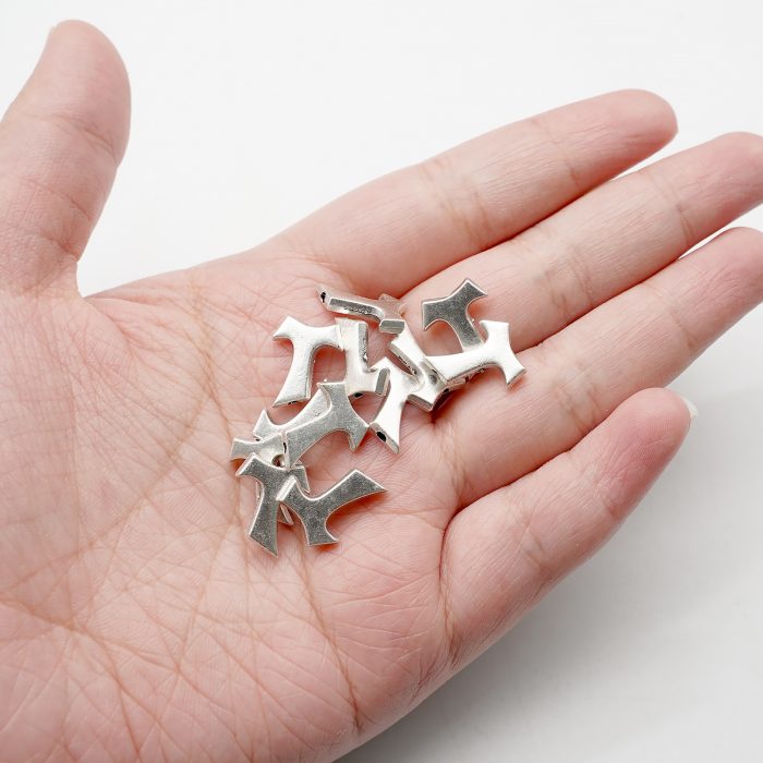 DIY双通-TAU十字架-方济各-锌合金-1.4cm Catholic religious art