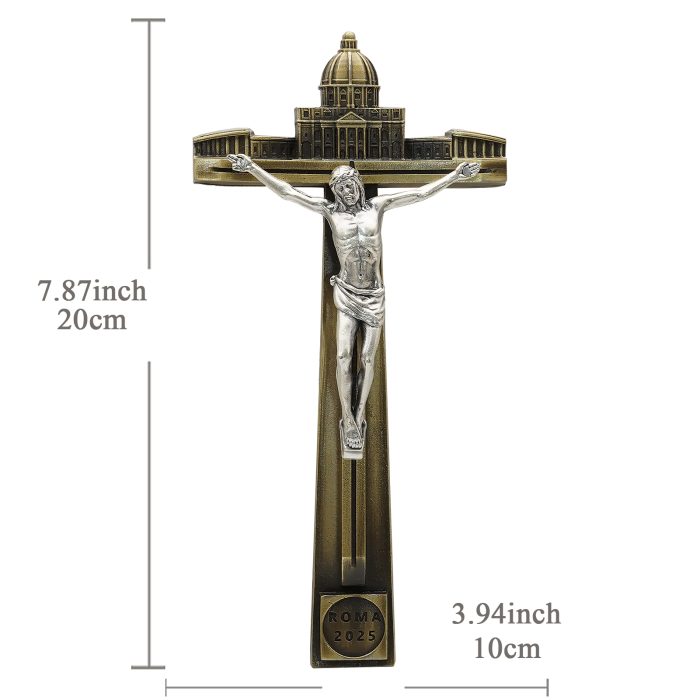 挂件-禧年十字架-圣伯多禄-20X10cm Catholic religious art