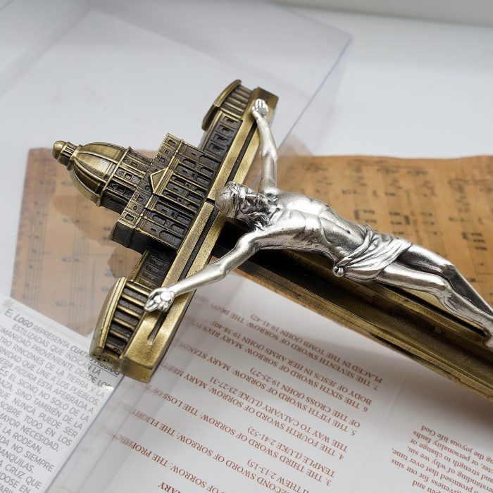 挂件-禧年十字架-圣伯多禄-20X10cm Catholic religious art