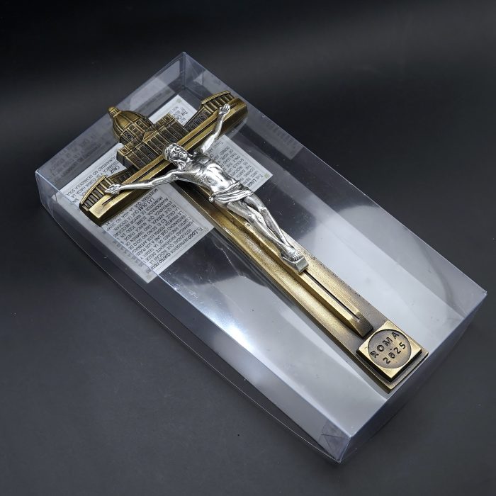 挂件-禧年十字架-圣伯多禄-20X10cm Catholic religious art