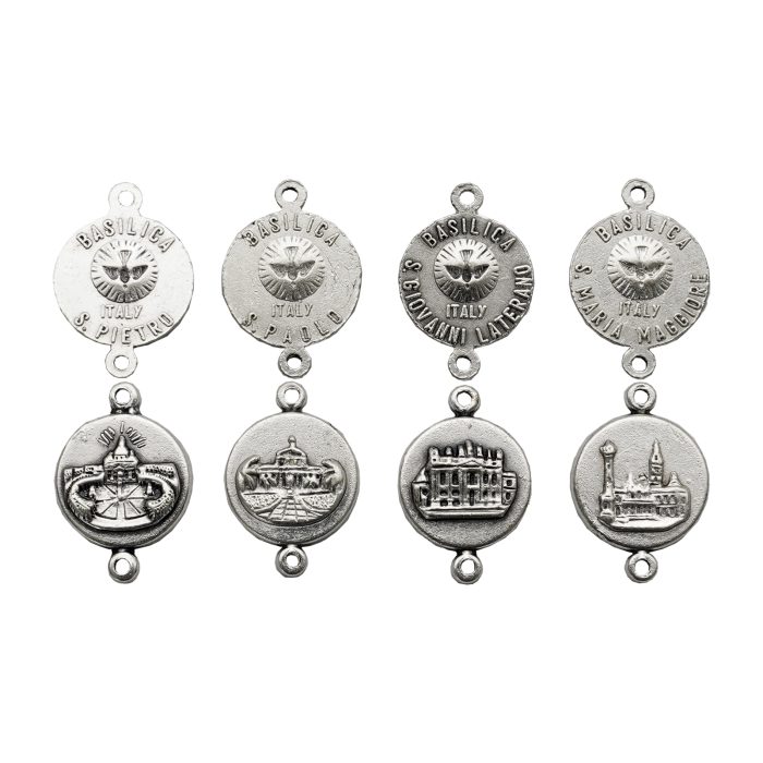 DIY套装-四大殿-圆形-锌合金-1.4cm Catholic religious art