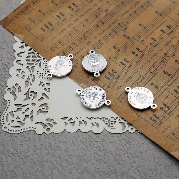 DIY套装-四大殿-圆形-锌合金-1.4cm Catholic religious art