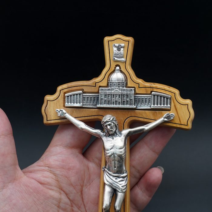 十字架-挂件-禧年-伯多禄大殿-19x10cm Catholic religious art