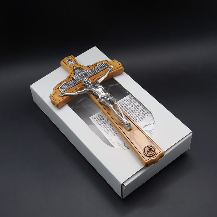 十字架-挂件-禧年-伯多禄大殿-19x10cm Catholic religious art