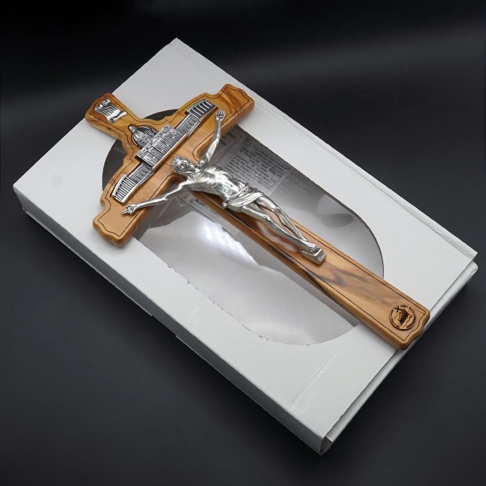 十字架-挂件-禧年-伯多禄大殿-27.5x15cm Catholic religious art