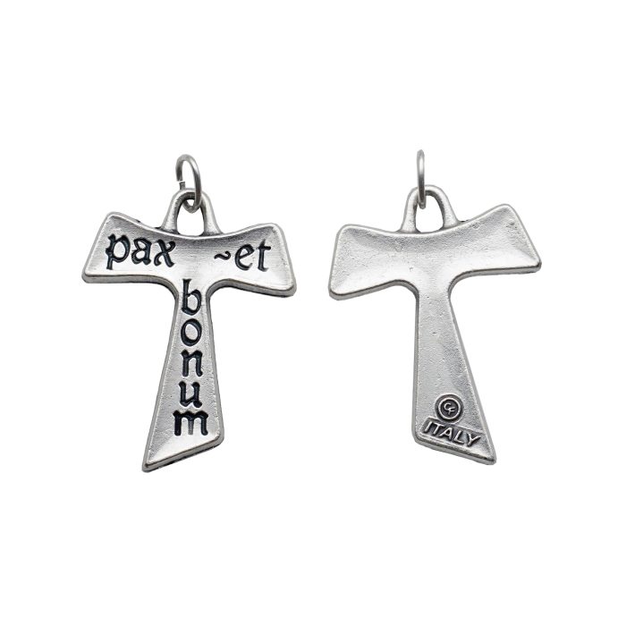 DIY十字架-TAU平安与美善-3.6x3.0cm Catholic religious art