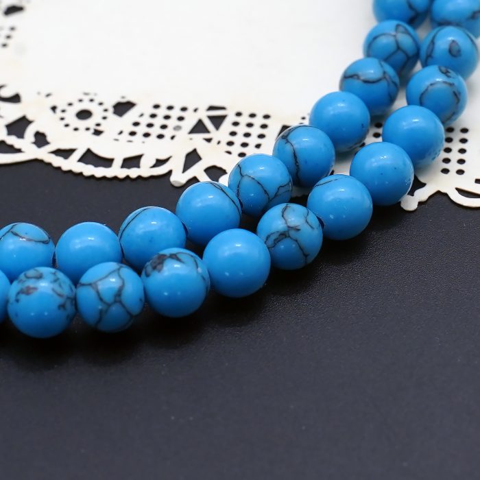 DIY珠子-蓝松石6/8mm Catholic religious art