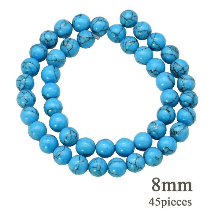 DIY珠子-蓝松石6/8mm Catholic religious art