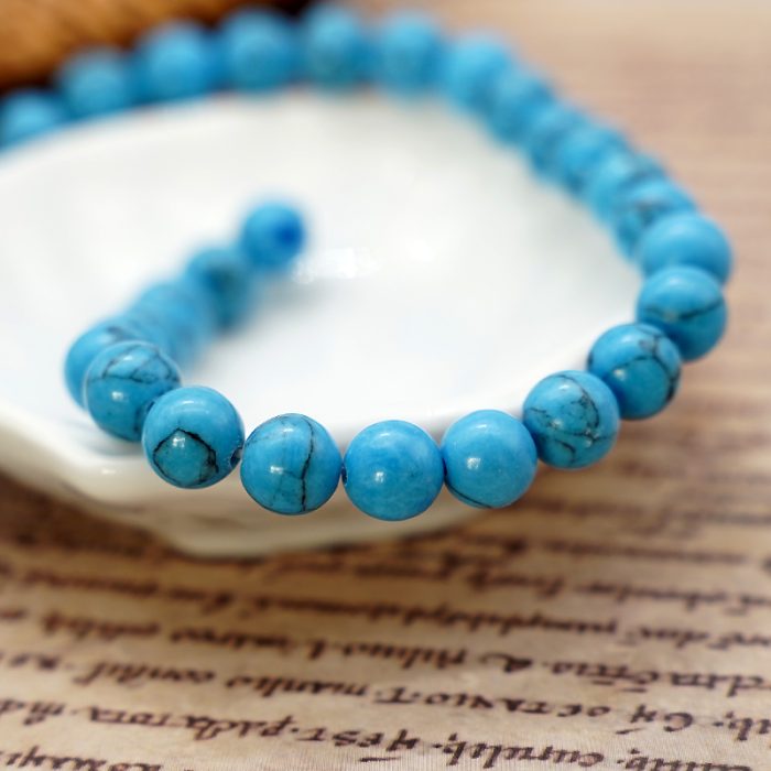 DIY珠子-蓝松石6/8mm Catholic religious art