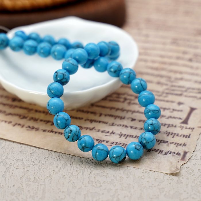 DIY珠子-蓝松石6/8mm Catholic religious art