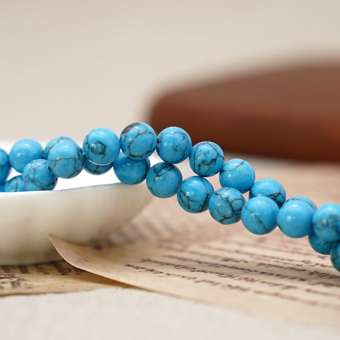 DIY珠子-蓝松石6/8mm Catholic religious art