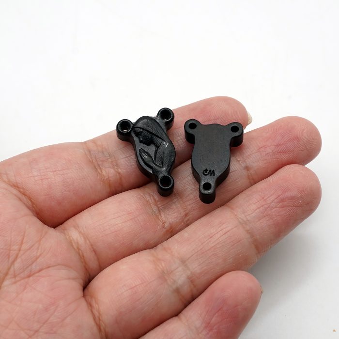 DIY三通-圣母-紫檀黑檀橄榄木-1.6x0.9cm Catholic religious art