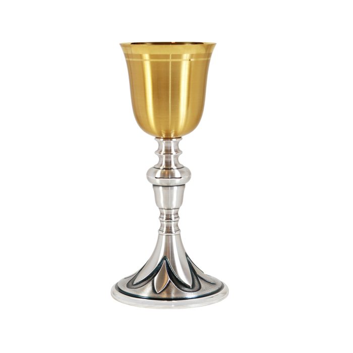 【现货】铜镀24k金-圣爵圣体杯套装21cm Catholic religious art