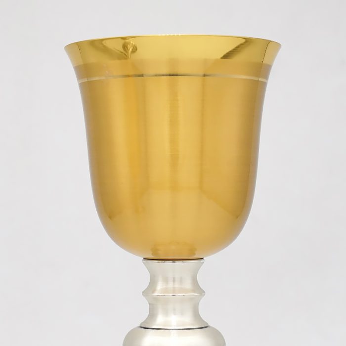 【现货】铜镀24k金-圣爵圣体杯套装21cm Catholic religious art